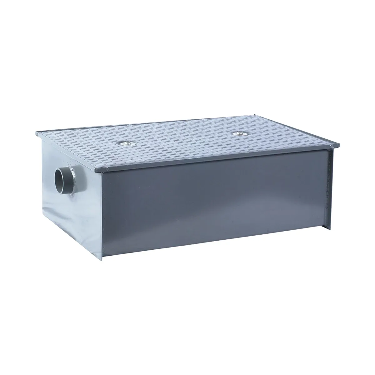 Dormont WD-50-L Watts Low Profile Grease Interceptor, 4" Inlet/Outlet - 100 lbs Capacity / 50 GPM
