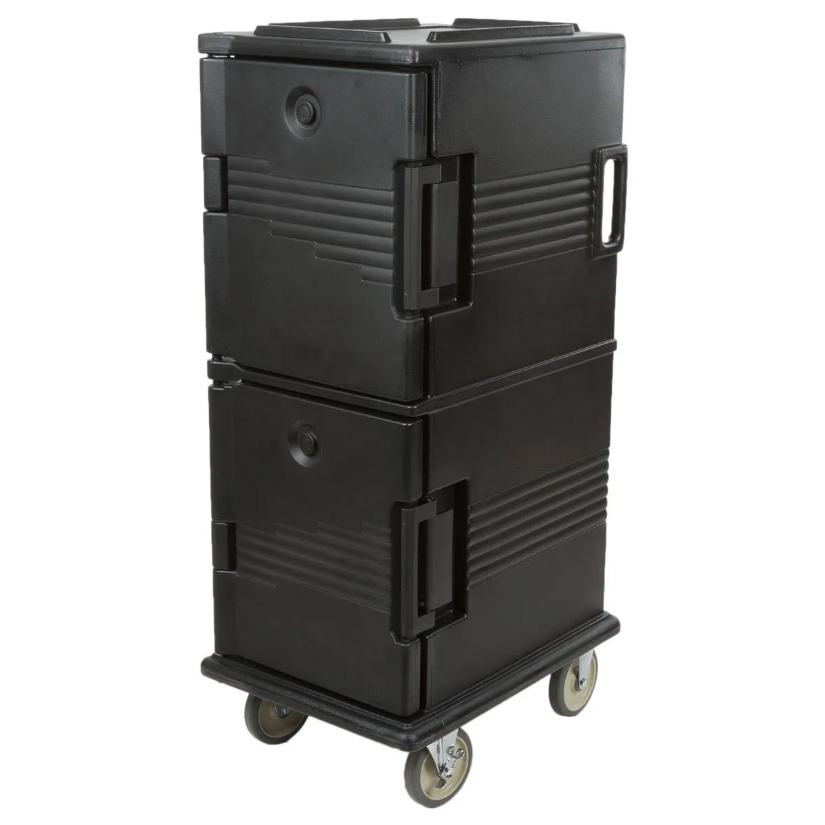 Cambro UPC800110 Ultra Camcart® Front Loading Black Insulated Food Pan Carrier