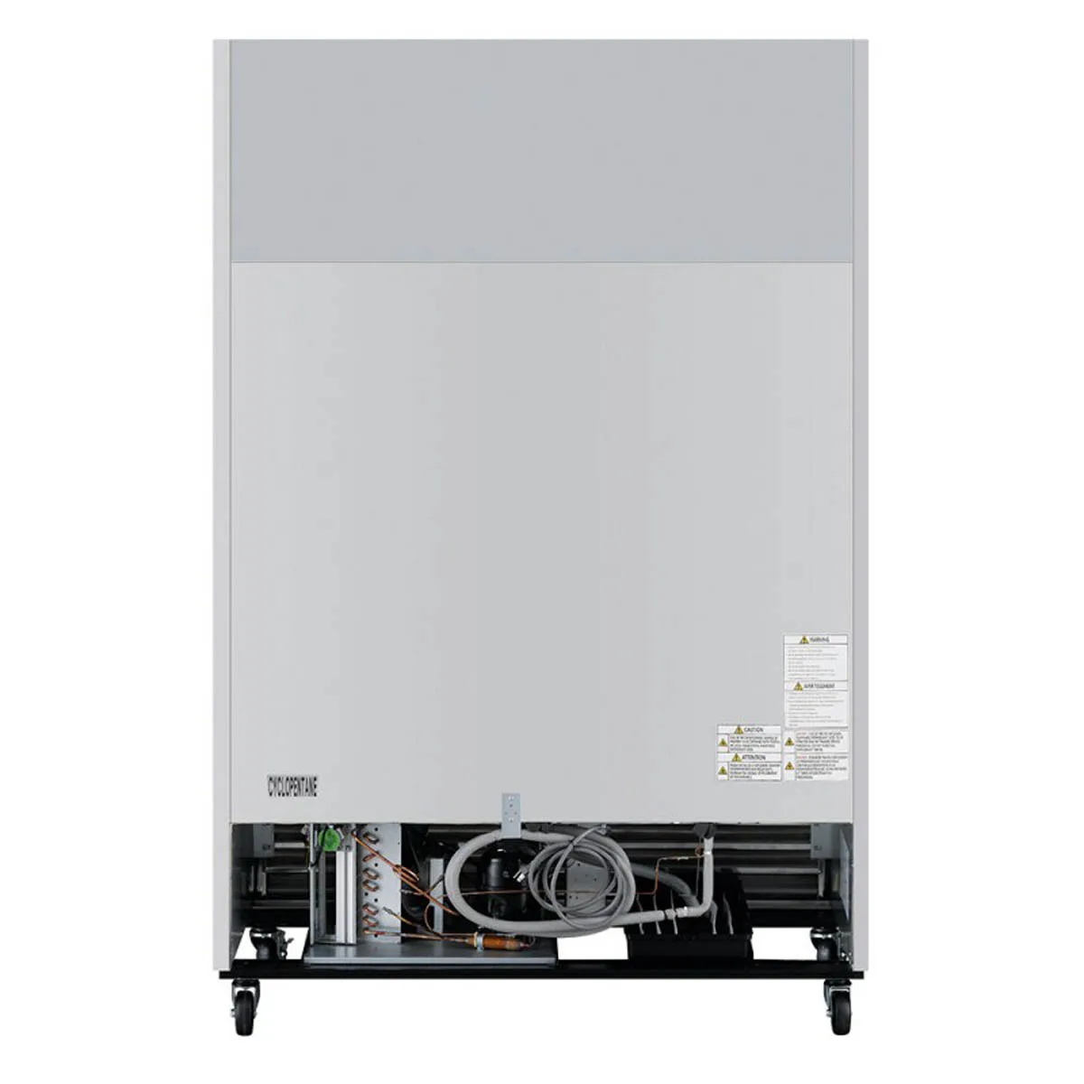 Turbo Air TSR-49SD-N6 54" 2-Section Super Deluxe Reach-In Refrigerator w/ 2 Solid Doors, Bottom Mount, 43 cu. ft.