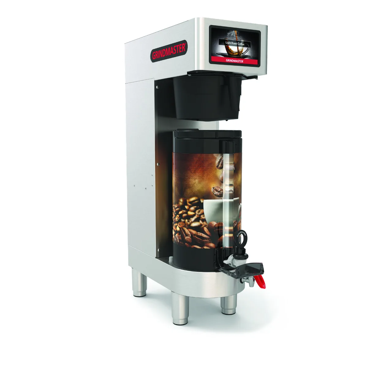 Grindmaster PBC-1V Single Coffee Brewer for Thermal Server For 1.5-Gal Vacuum Shuttle