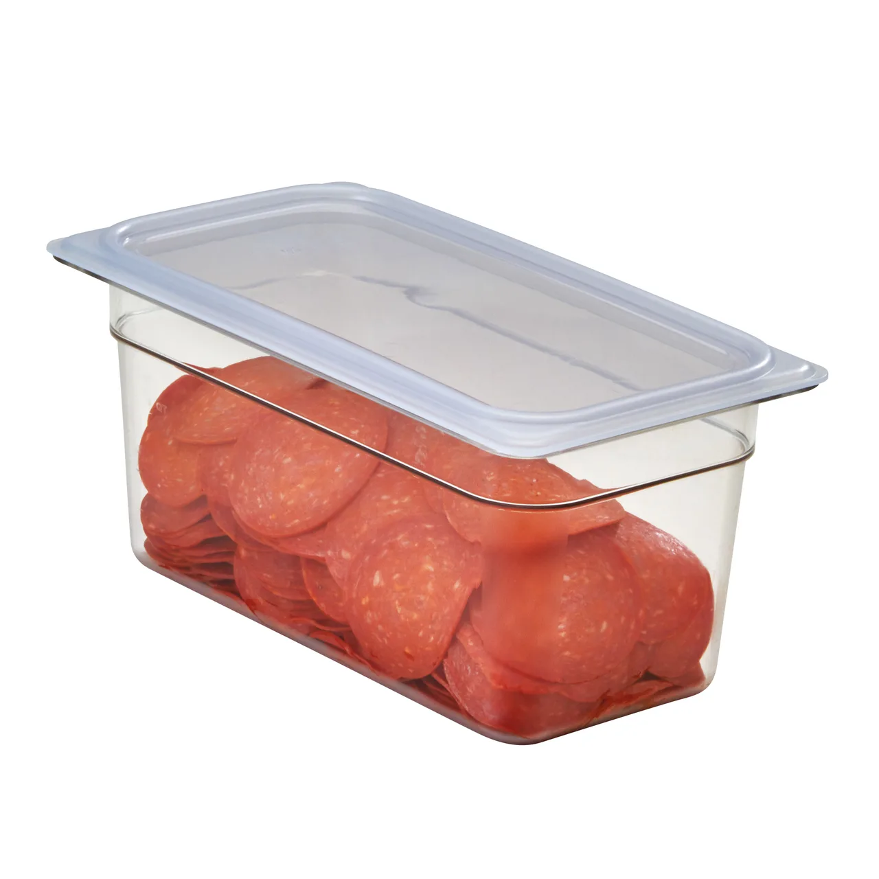 Cambro 30PPCWSC190 1/3 Size Flat Lid, Translucent PP Cover, NSF, Safe -40°F to 160°F