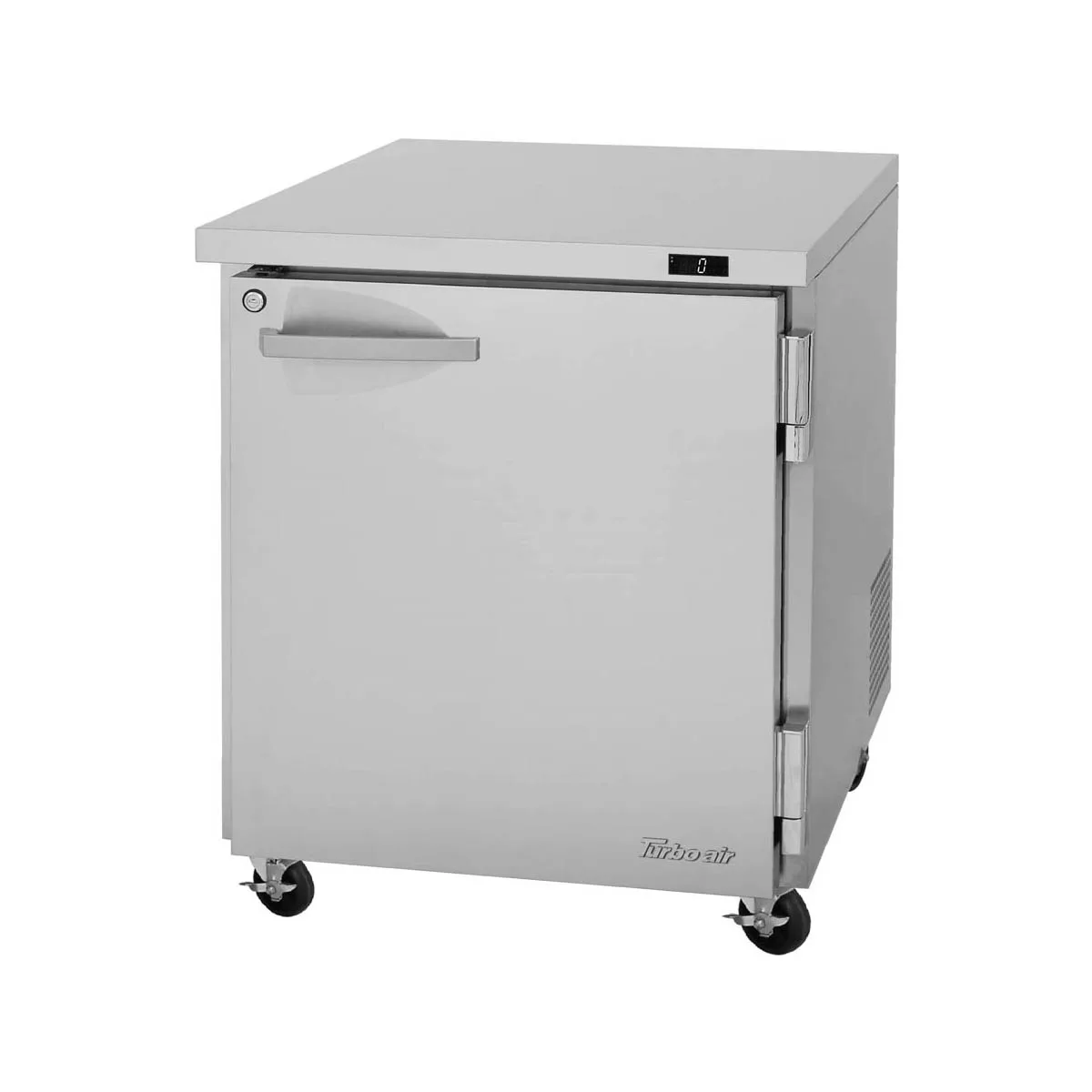 Turbo Air PUF-28-N 28" 1-Door Undercounter Freezer, Stainless Steel, 6.8 cu. ft.
