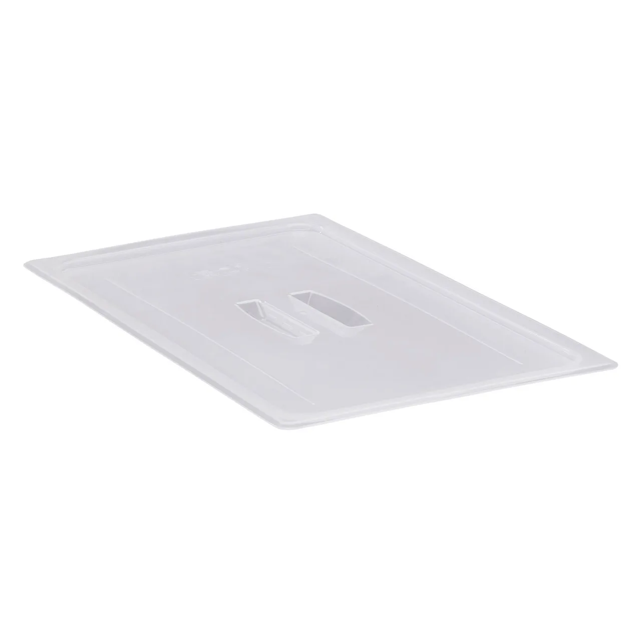 Cambro 10PPCH190 Full-Size Food Pan Cover with Handle, Translucent Polypropylene Lid, NSF, 12" x 12"