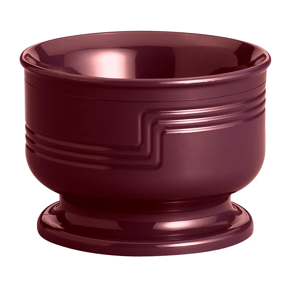 Cambro MDSB5487 Shoreline Bowl, 5 oz, 3½" Dia x 2⅖" H, Cranberry Red PP, Dishwasher Safe, NSF
