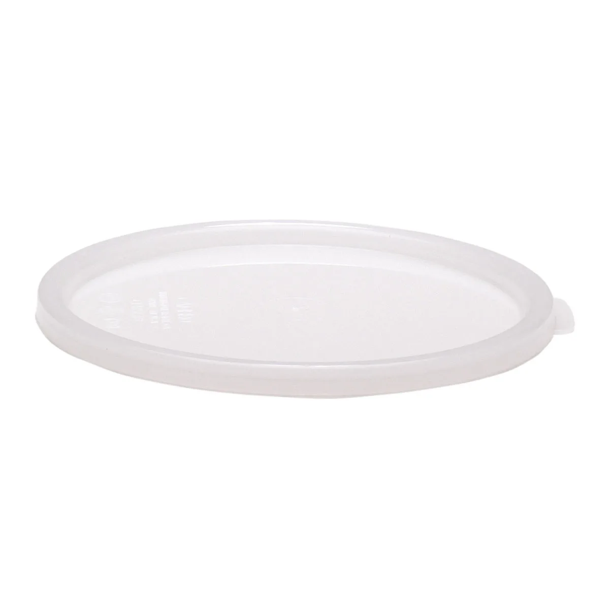 Cambro CFRSC18148 ColdFest Snap‑On Crock Cover, White Polycarbonate, NSF, Made in USA
