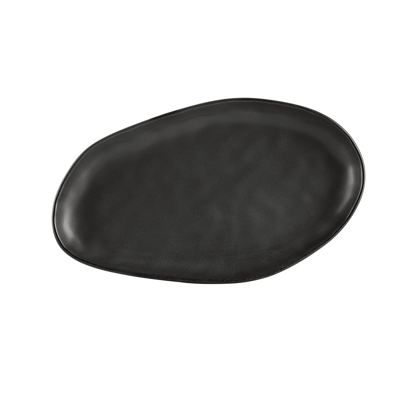 CAC China RFR-41 Platter, 14" L x 8-1/8" W x 1-1/4" H, Rolled Edge, Porcelain Green Glaze - Dozen