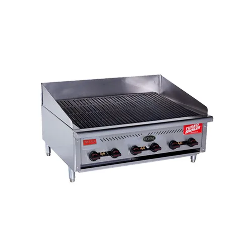 Royal Range of California TB-330 30" Countertop Gas Infrared Radiant Charbroiler, 55.000 BTU