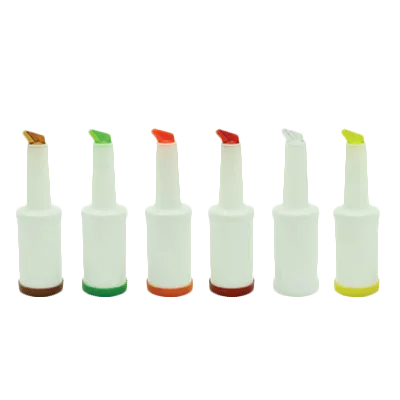 Thunder Group PLSNP01O Storer And Pour, 1 Quart, Color-Coordinated Spout And Cap, Plastic