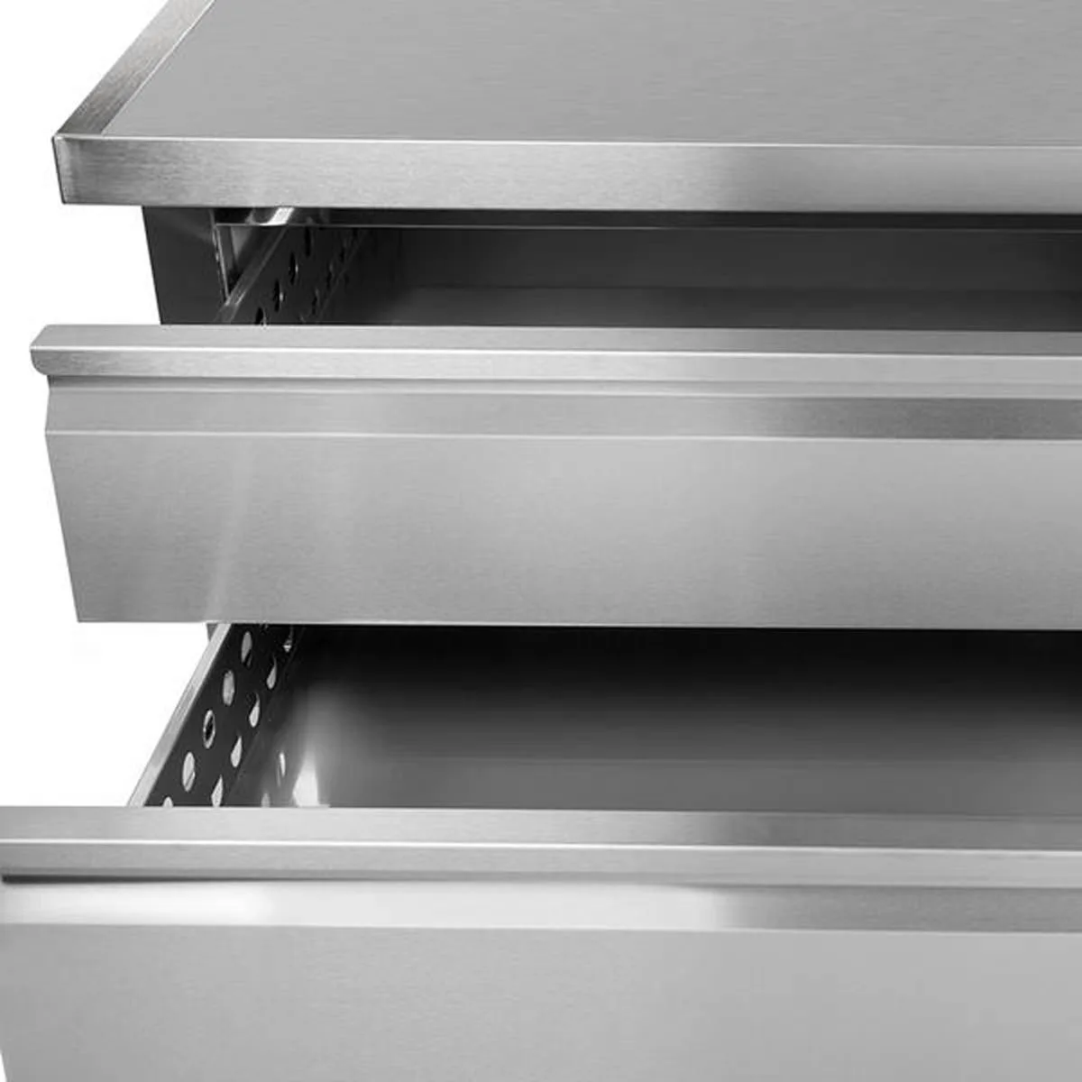 Maxx Cold MXCB60HC 62" X-Series Refrigerated Chef Base w/ 2 Drawers, 8.8 cu. ft. 