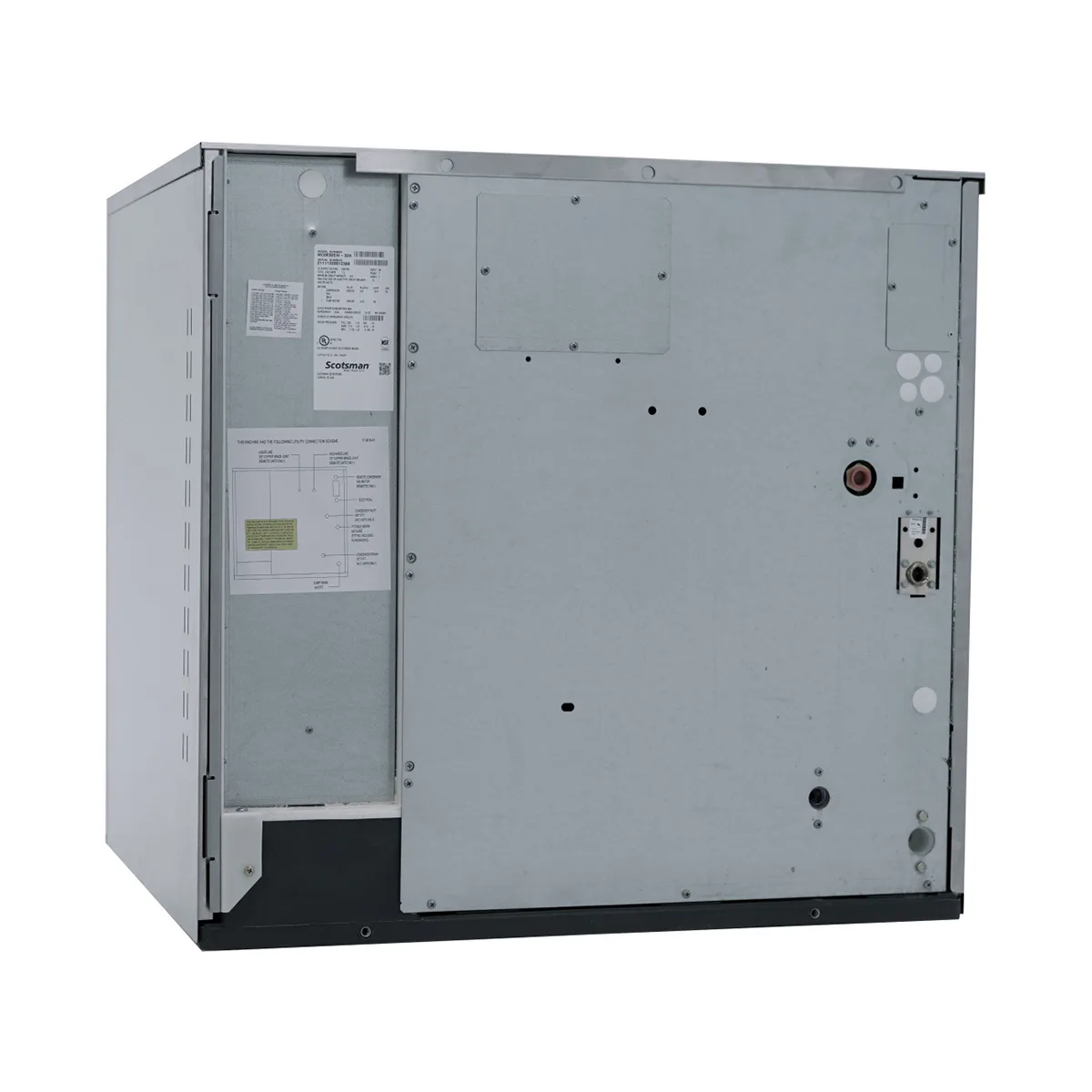 Scotsman MC0830MWX-32 Cube Ice Maker, 30-39" Wide, 907 lb/24 hr, Water-Cooled, Steel Bluetooth R290