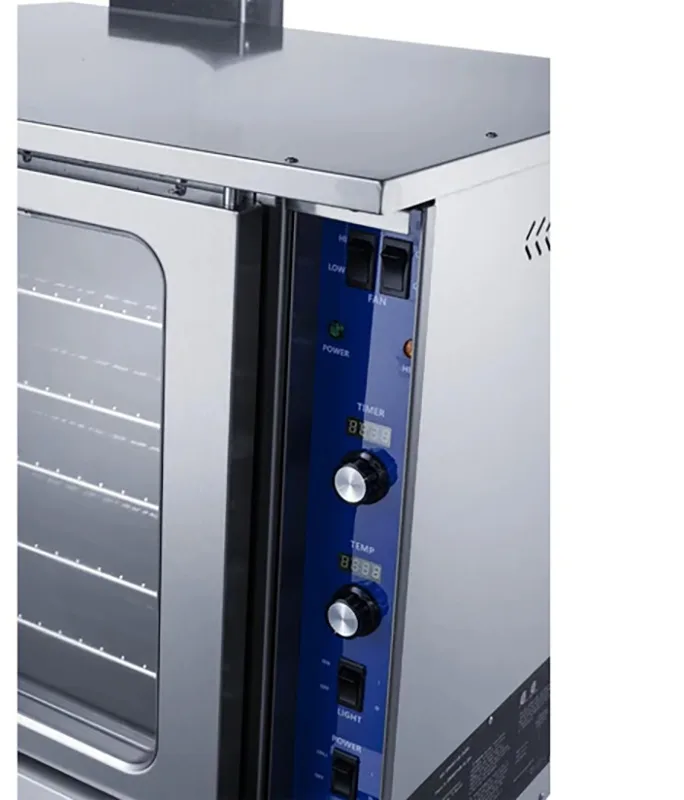 Dukers Appliance Co DCCOG1 Single Deck Gas Convection Oven w/ Digital Controls, 54.000 BTU