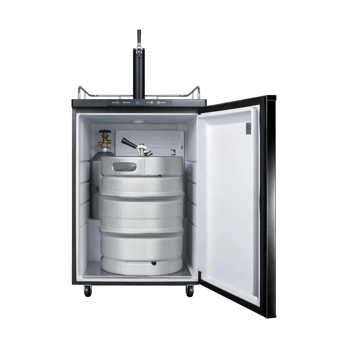 Summit SBC635M 24" 1 Tower Draft Beer Cooler Dispenser, 5.6 cu. ft.