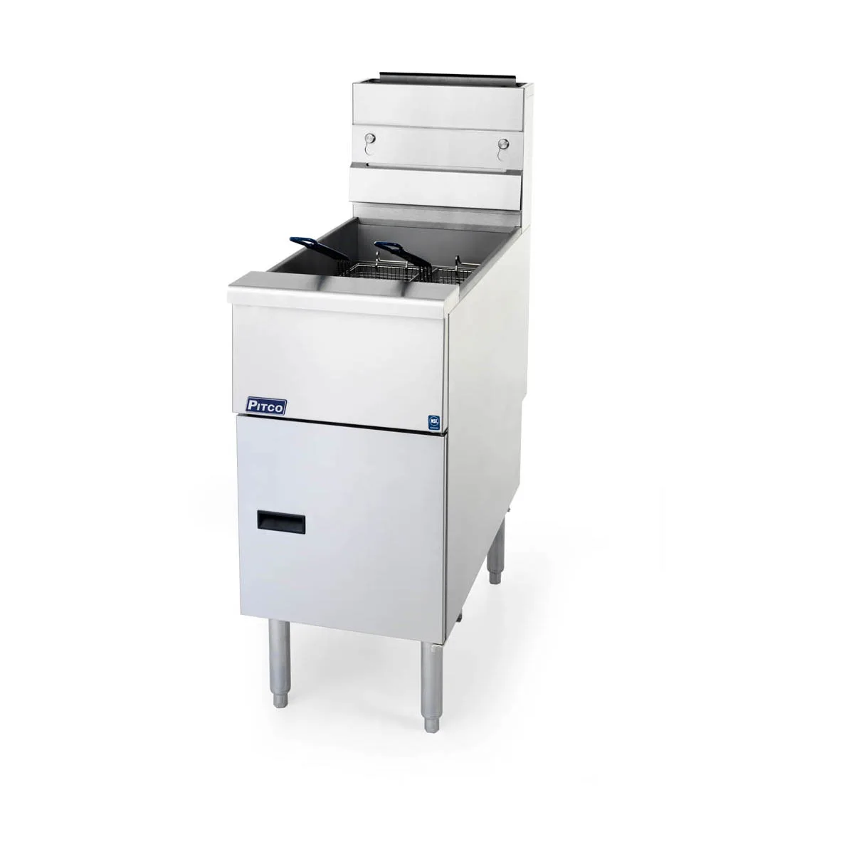 Pitco SG14-S Solstice™ Series Quick Ship Floor Model Gas Fryer, 40-50 lbs Oil Capacity