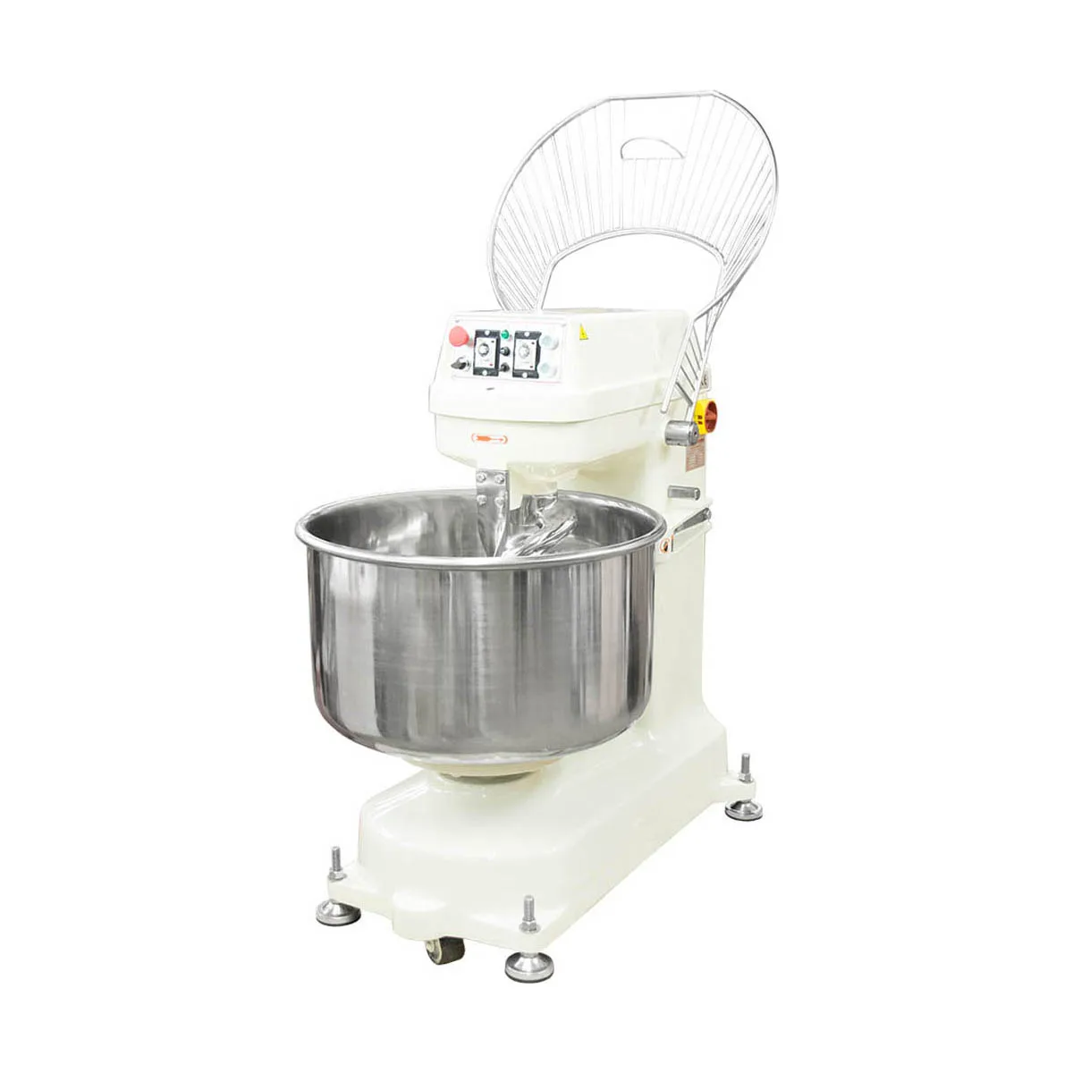 American Eagle AE-4065 Spiral Mixer with 100 qt Fixed Bowl, 2-Speed, 154 lbs Dough Capacity 