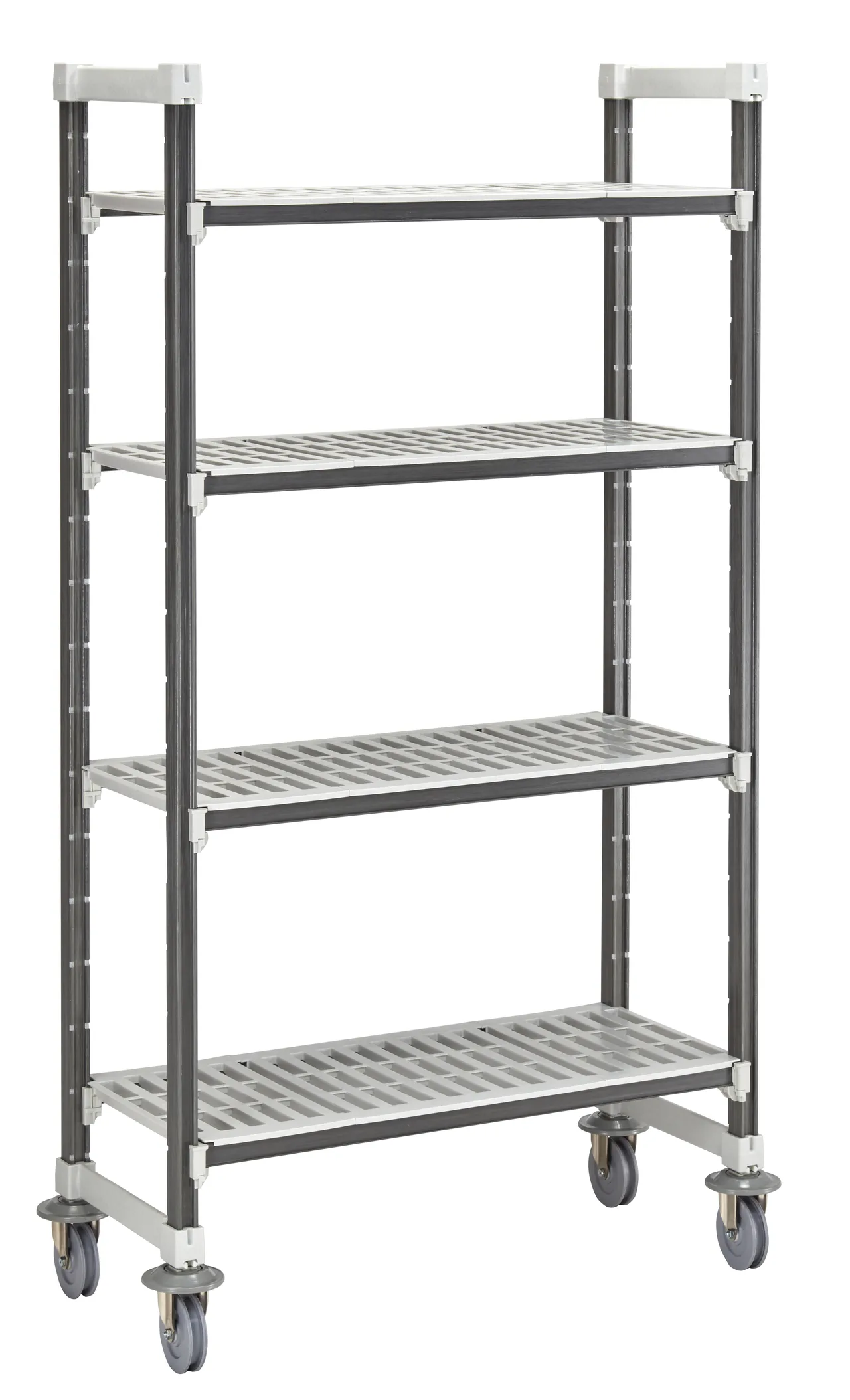 Cambro EXHD246078V4480 Camshelving® Elements XTRA High Density Mobile Starter Unit - 24" x 60" x 78