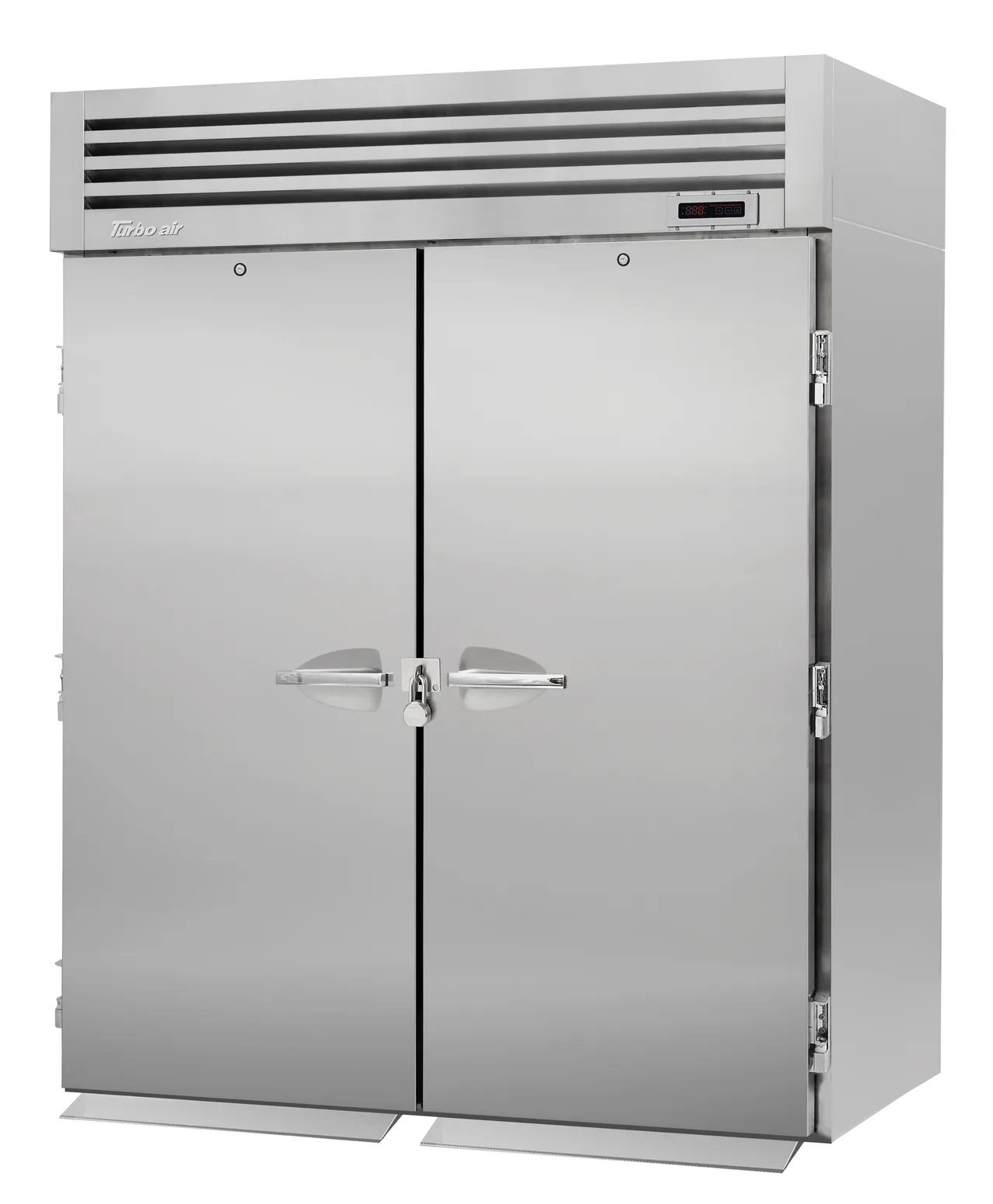 Turbo Air PRO-50H-RI-CRT 2-Section Reach-In Heated Holding Cabinet, 75.6 cu ft, Stainless Steel, 2 Hinged Solid Doors with Locks