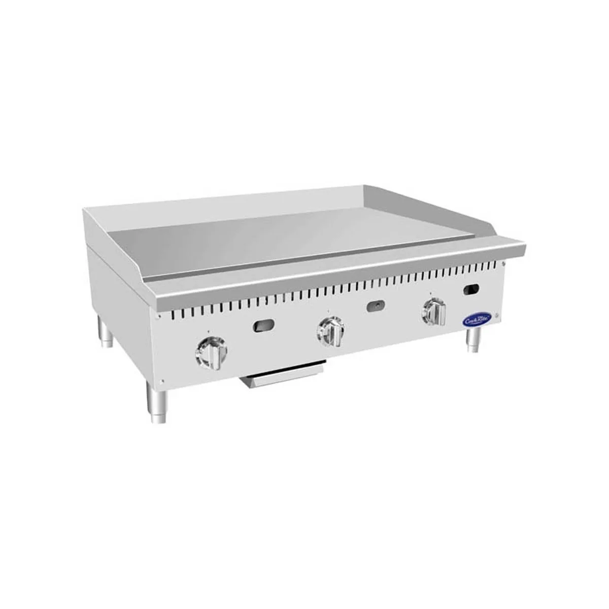 Atosa USA ATTG-36 36" CookRite Countertop Gas Griddle w/ Thermostatic Controls, 75.000 BTU