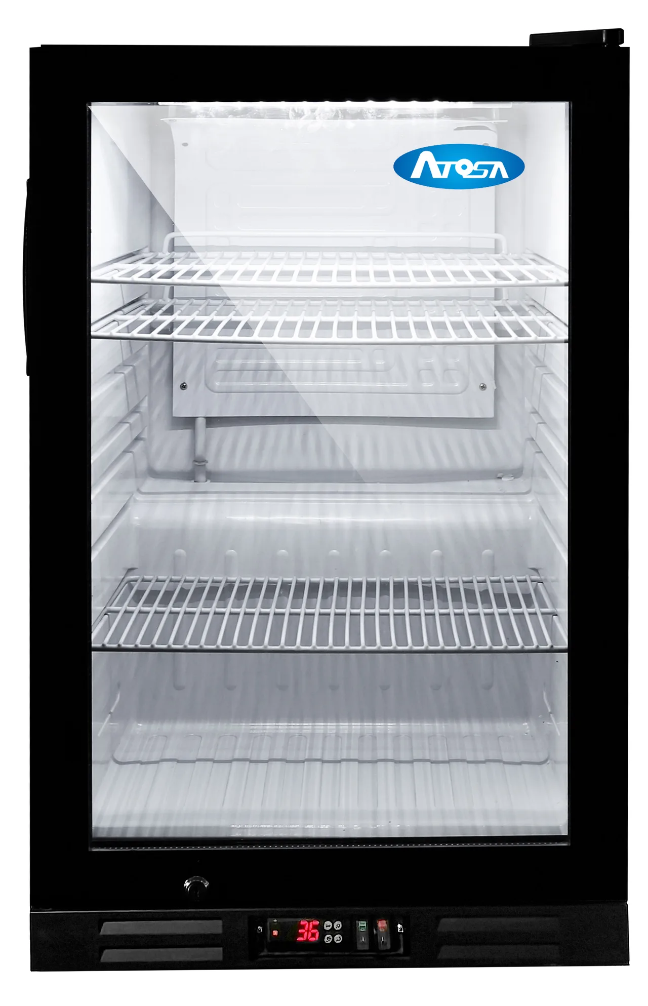 Atosa USA CTD-3T Countertop Merchandiser Refrigerator