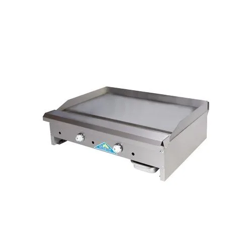 Comstock-Castle EG30-T 30" Countertop Gas Griddle with Thermostat/Solid State Controls