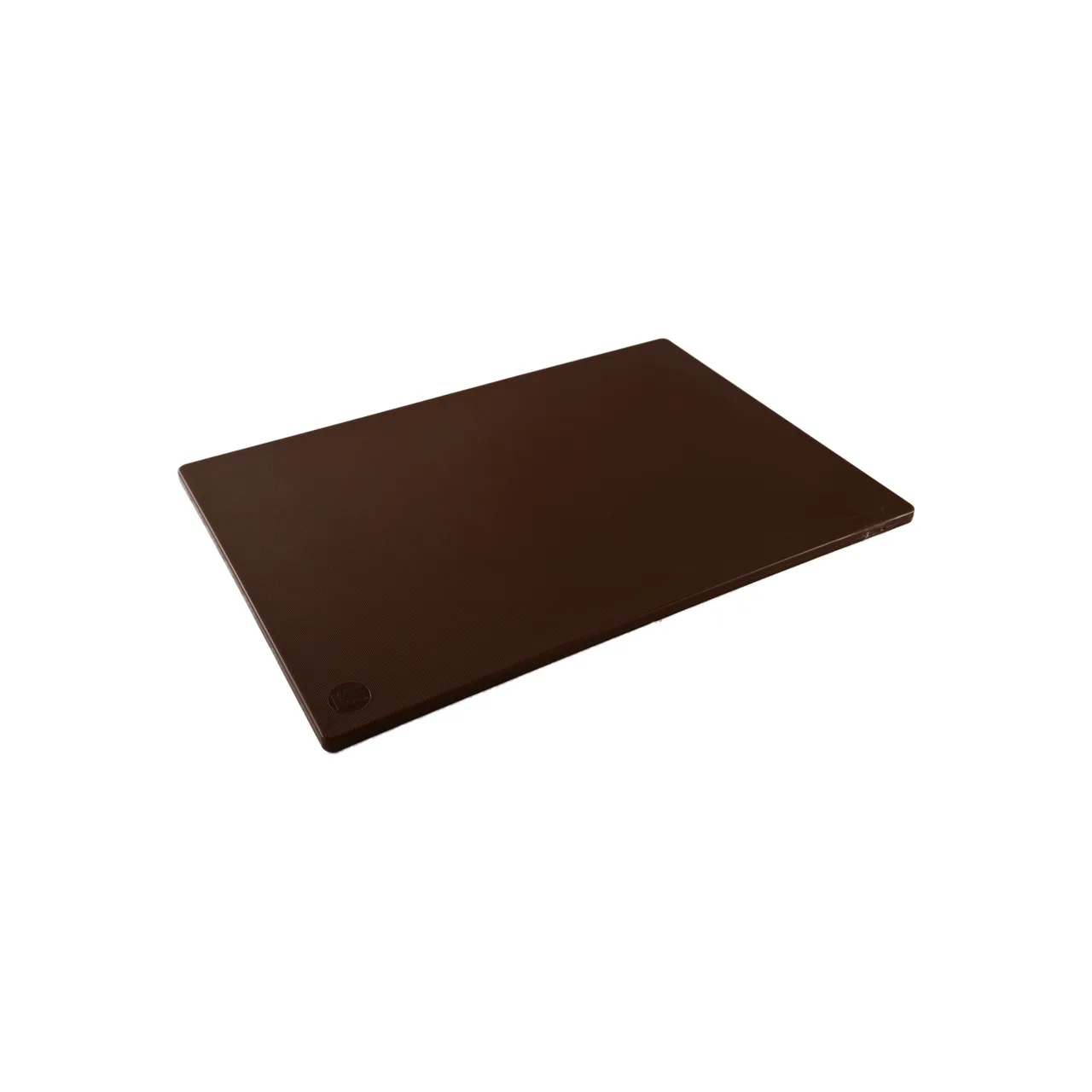 CAC China CBPH-1218BN Cutting Board, 18"L x 12"W, 1/2" thick, Reversible, Brown PE, BPA Free, NSF - 1/Each