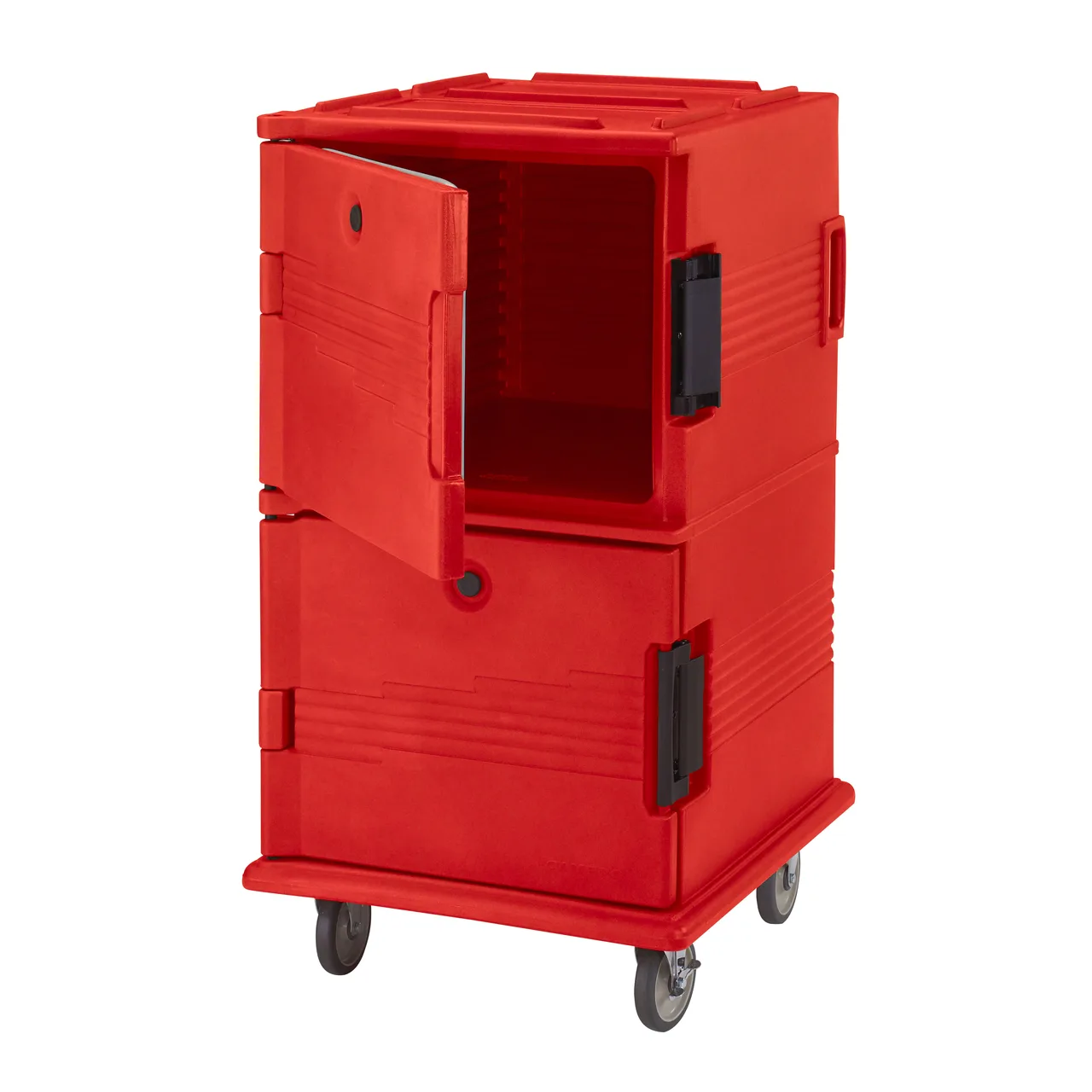 Cambro UPC1600HD158 Ultra Camcart® Insulated Front Loading Food Pan Carrier w/ Heavy-Duty Casters