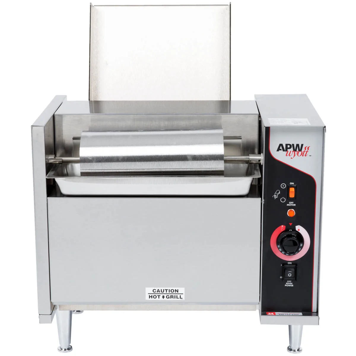 APW Wyott M-95-2 Countertop Bun Grill Conveyor Toaster, 865 Bun Halves/Hour