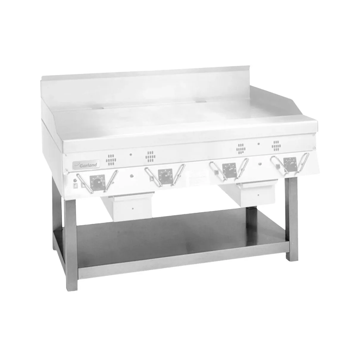 Garland US Range SCG-60SS Griddle Stand, 60" Wide, Open Design, Stainless Steel