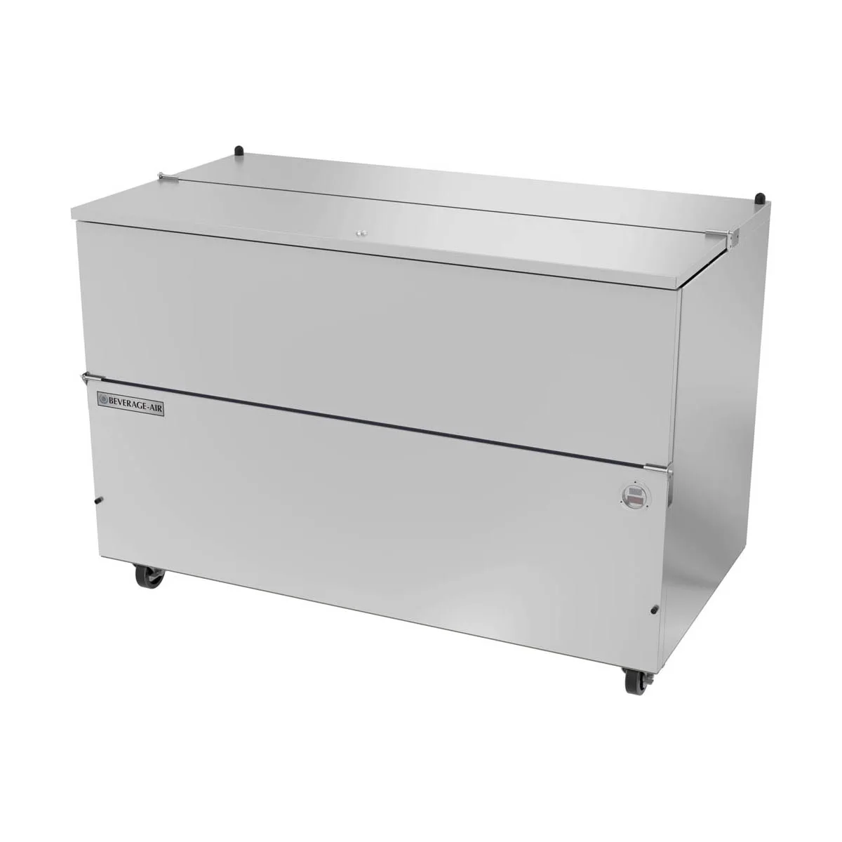 Beverage Air SM58HC-S 58" Single Sided Milk Cooler, Cold Wall, 16 Crates Capacity