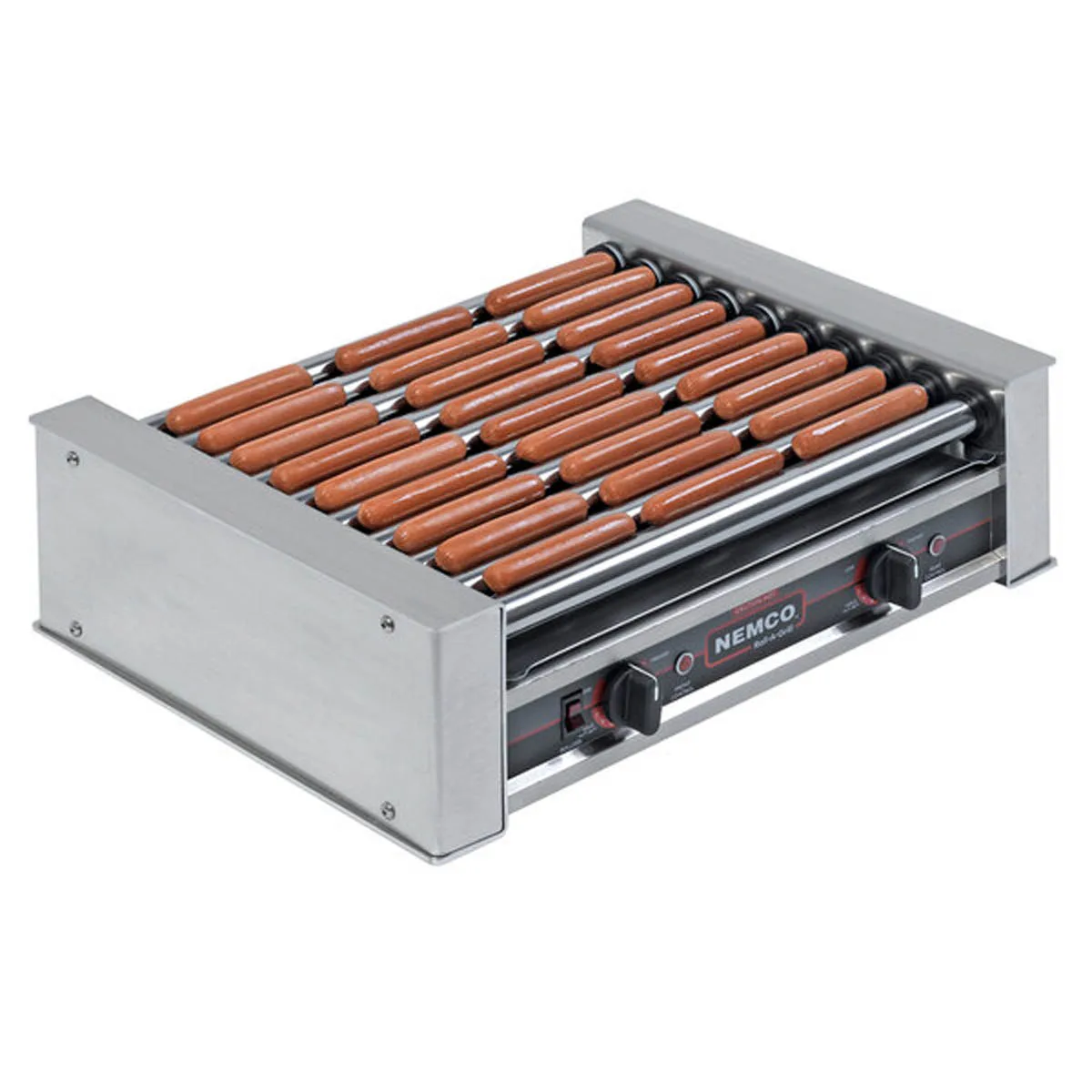 Nemco 8027-SLT-220 Roll-A-Grill® Hot Dog Grill, Roller-Type