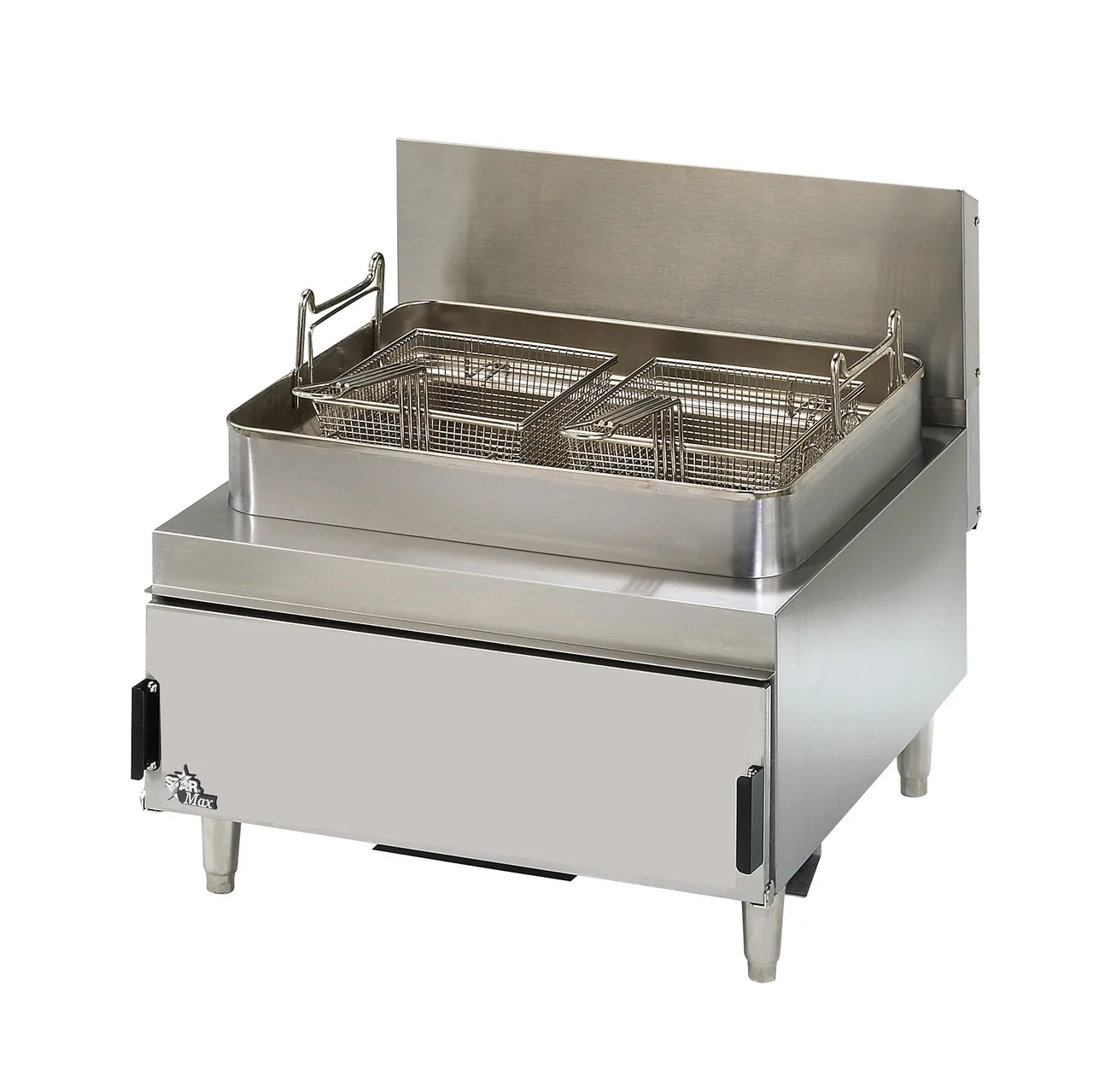 Star 630FF Star-Max® Full Pot Countertop Gas Fryer w/ 30 lbs, Capacity, Twin Baskets, LP Gas