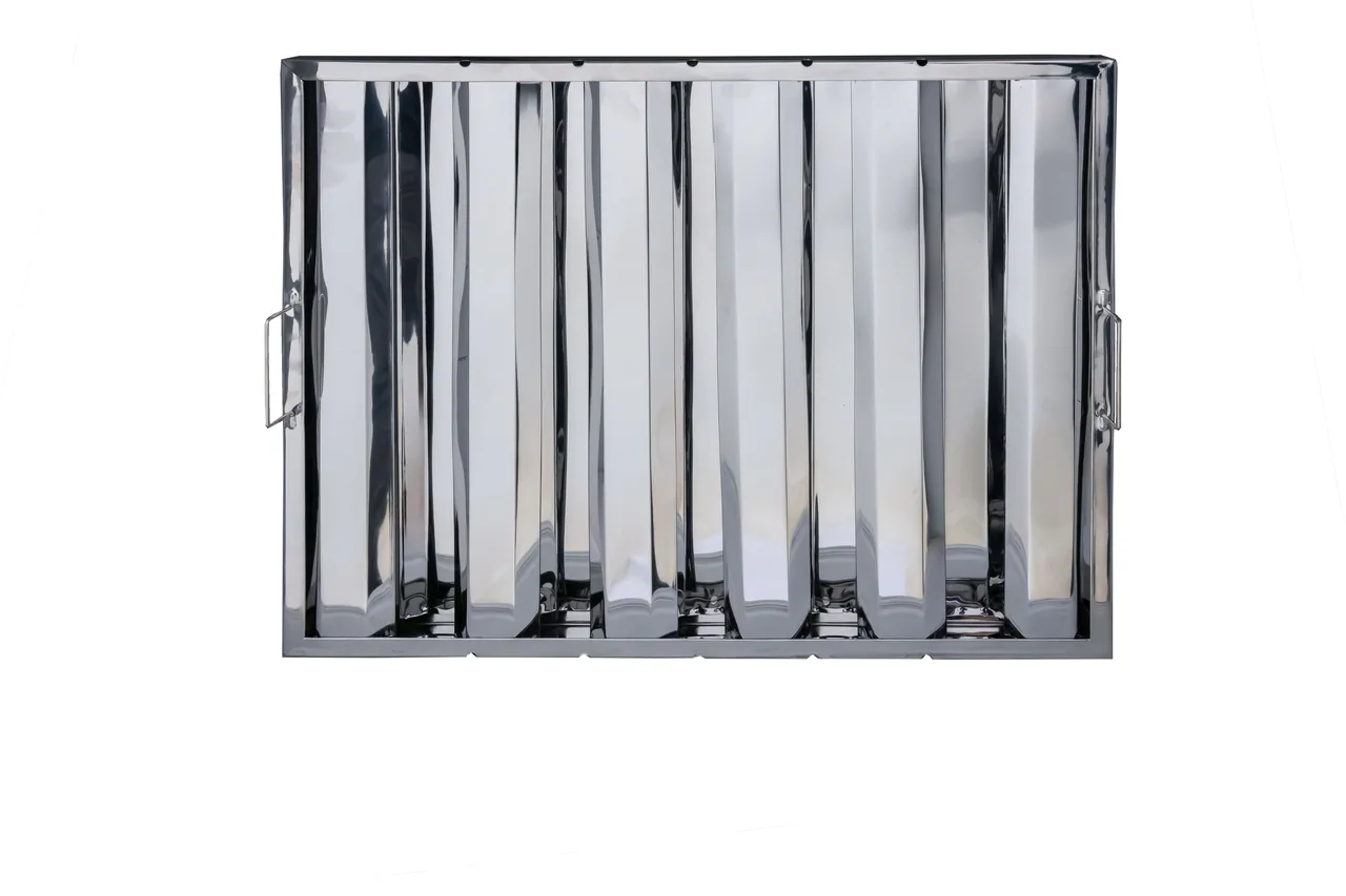 Omcan USA 34839 Stainless Steel Range Hood Filter, 20" H x 25" W, 2" Thick, for Commercial Kitchens
