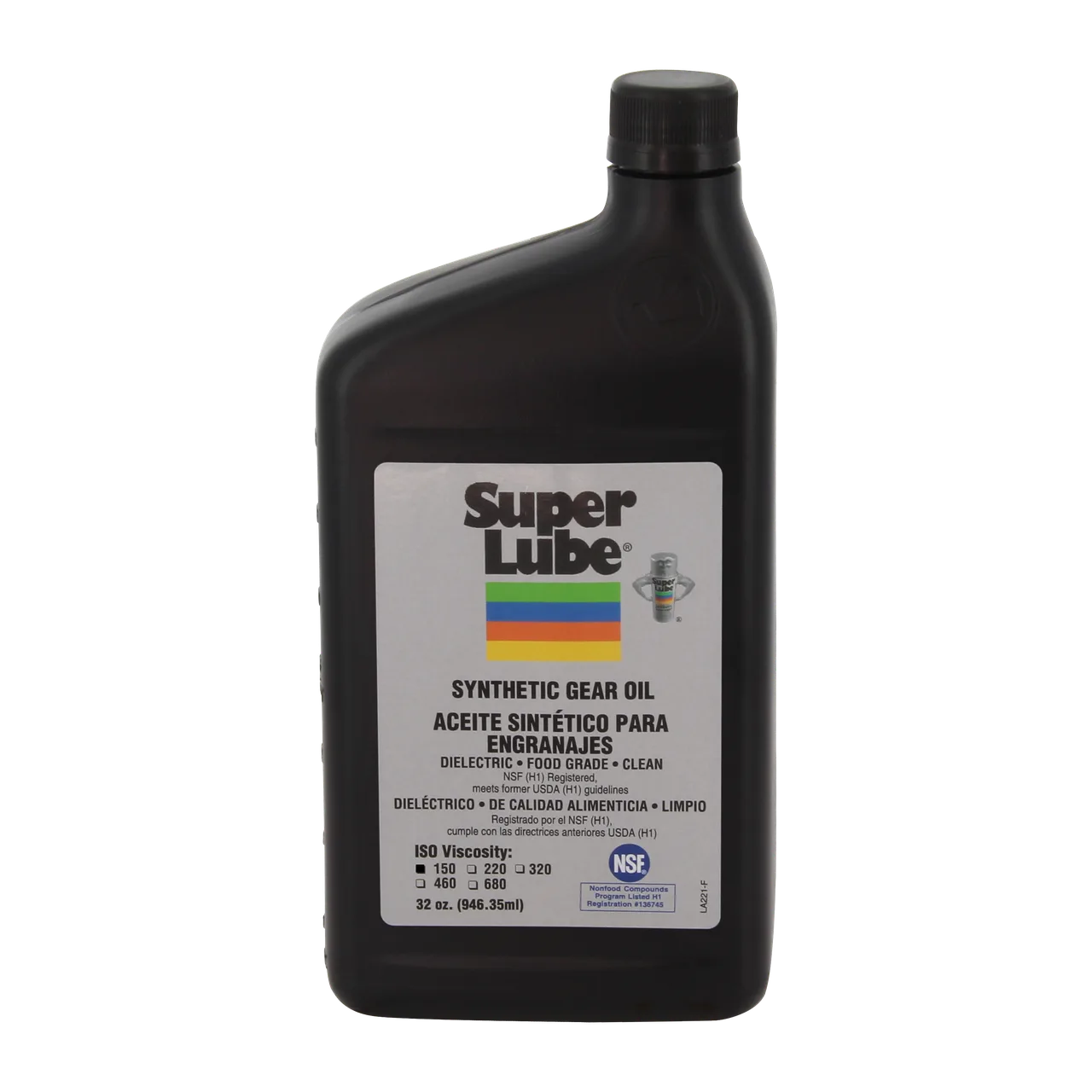 Alfa International 54100 Super Lube Synthetic Gear Oil, 1 Quart Bottle