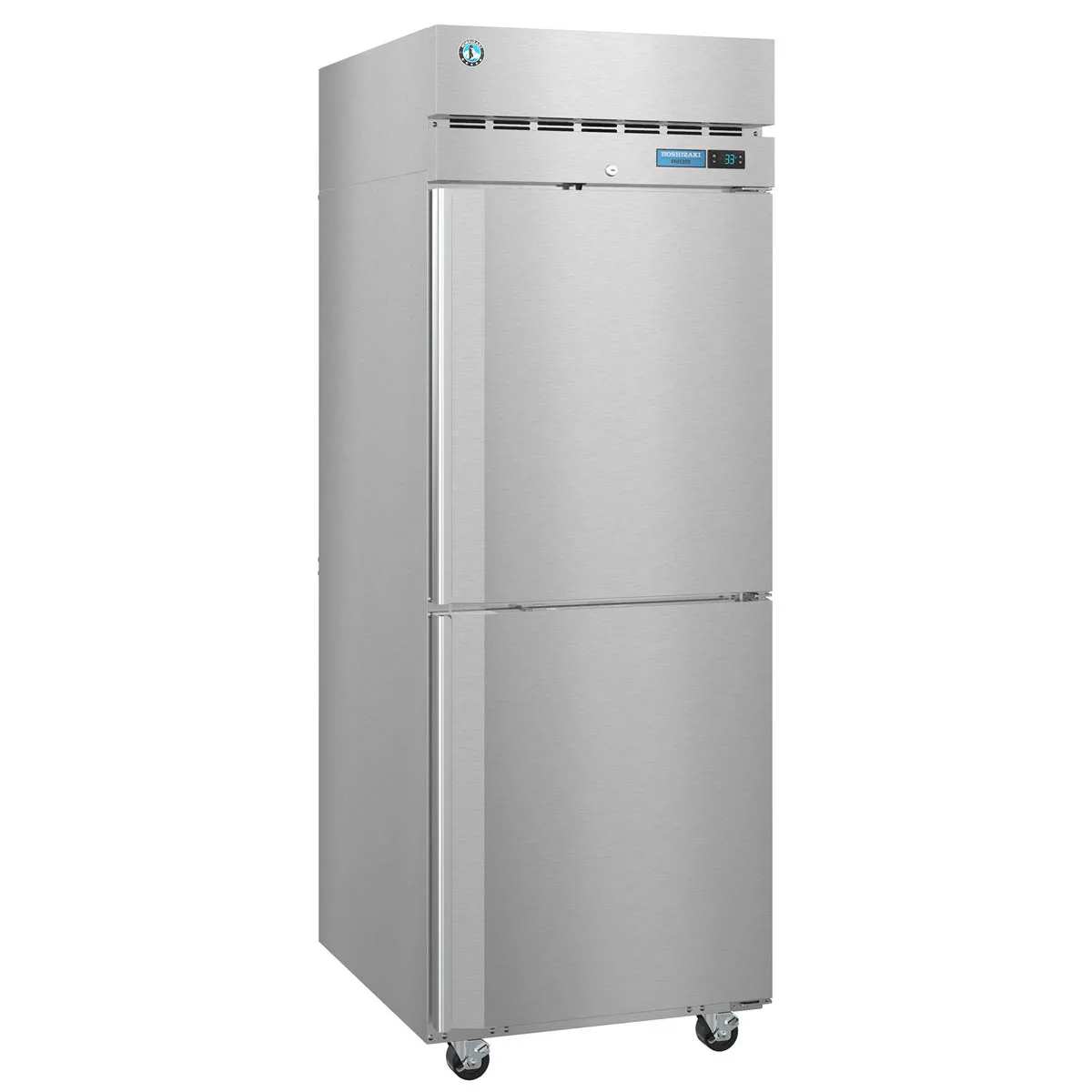 Hoshizaki F1A-HS 27" One Section Reach-In Freezer w/ Right Hinged Half Solid Doors, Stainless Steel, 23 cu. ft.