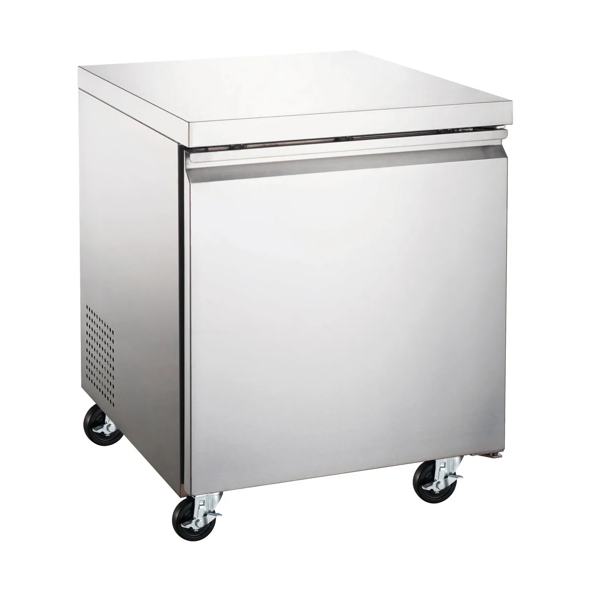 Omcan USA 50054 27" 1-Section Undercounter Refrigerator w/ 1 Solid Door, 6.3 cu ft