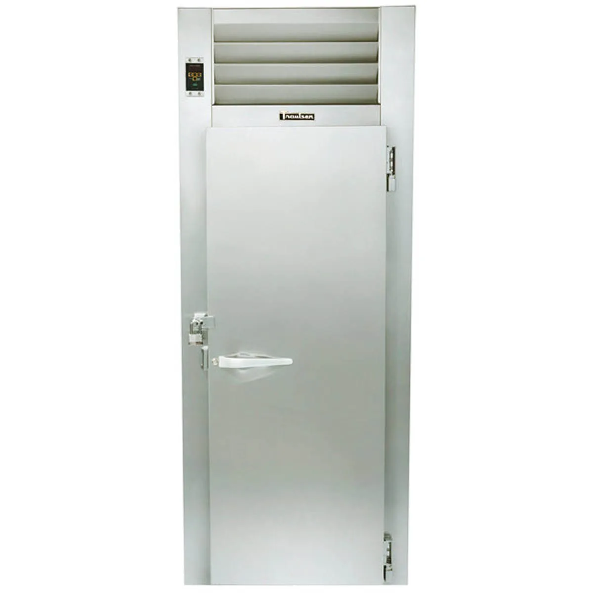 Traulsen RI132LP-COR01 1-Section Heated Holding Cabinet, Roll-Thru, 38.8 cu ft, Stainless Steel, Solid Door, 66" Rack Capacity