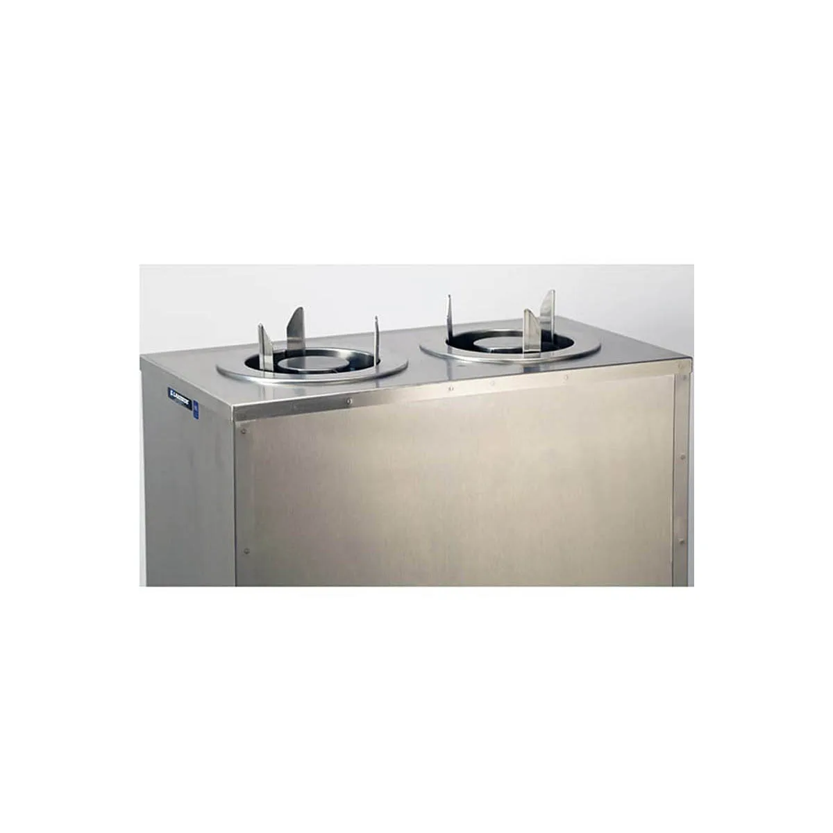 Lakeside 925 Mobile Enclosed 2-Stack Dish Dispenser w/ 9.75" Dia. Dish Size, Unheated