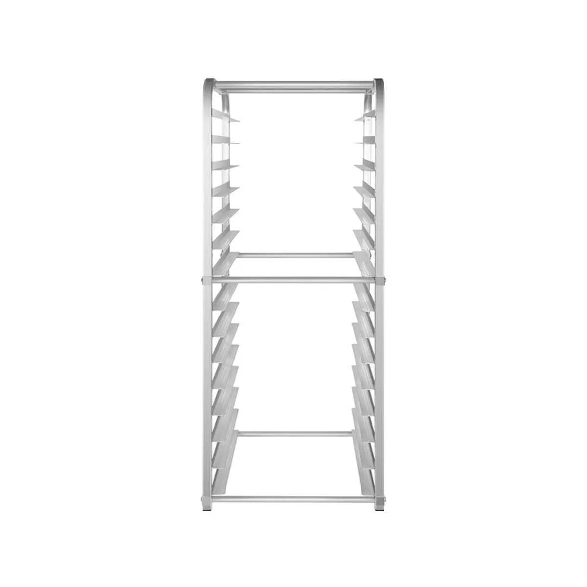 Atosa USA MPRA-15 15 Pan Stainless Steel End Load Reach-In Refrigerator Sheet Pan Rack - Full Size