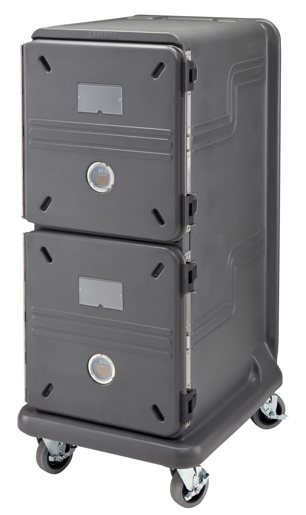 Cambro PCU2000HC615 Pro Cart Ultra™ Hot/Cold Food Pan Carrier w/ 1 Active Hot / 1 Active Cold Compartment