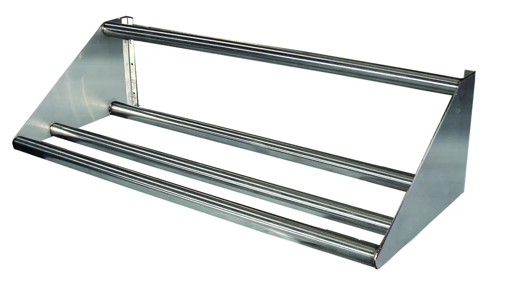 Winholt SSWMDT2221 Tubular Stainless Steel Wall Mounted Sorting Shelf - 22"W X 21"D