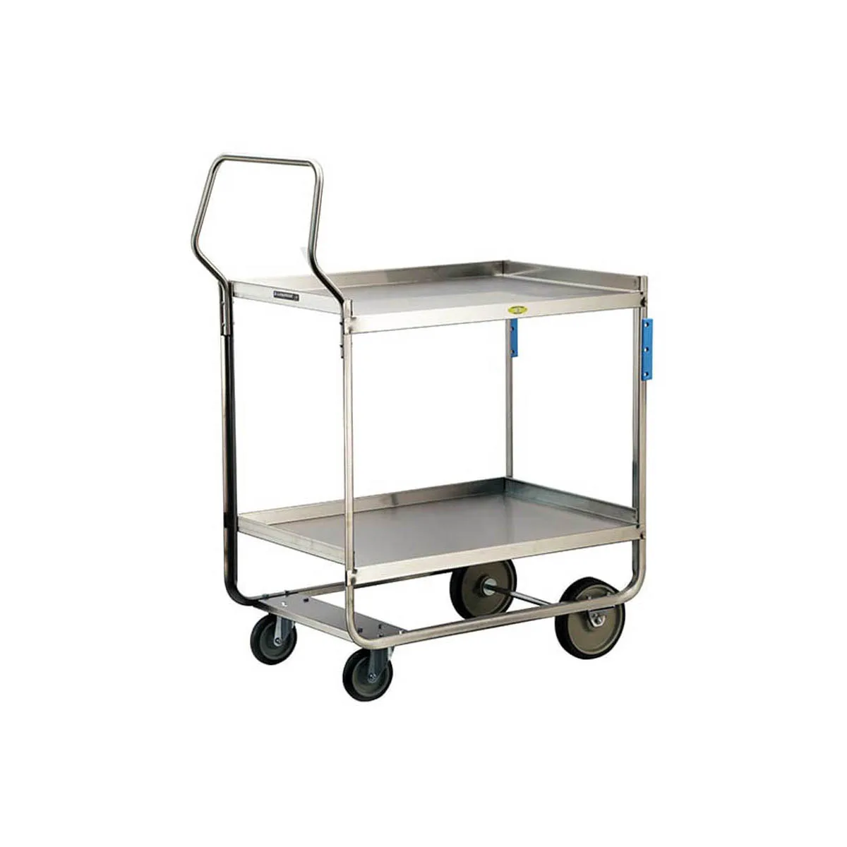 Lakeside 4543 38" Handler™ 2-Shelf Stainless Steel Heavy Duty Utility Cart