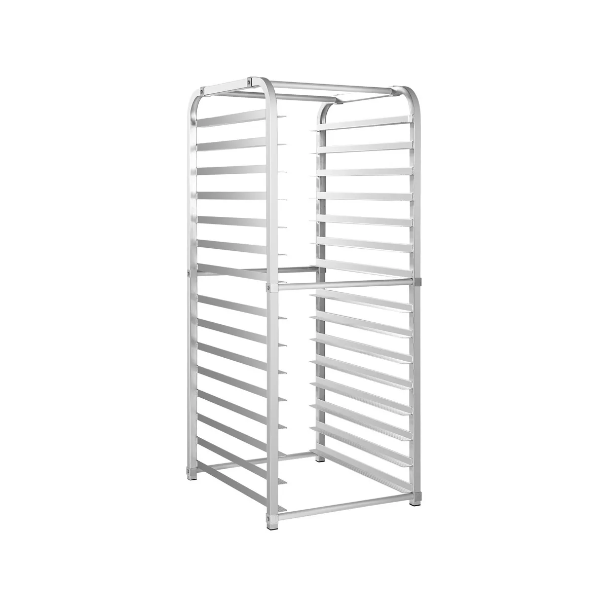 Atosa USA MPRA-15 15 Pan Stainless Steel End Load Reach-In Refrigerator Sheet Pan Rack - Full Size