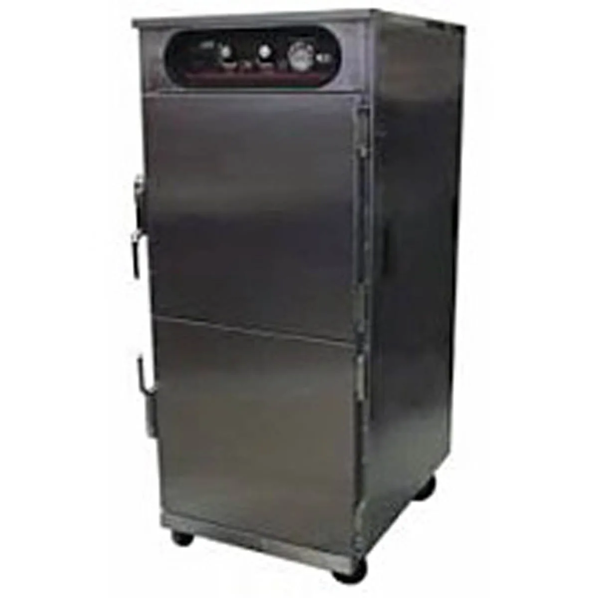 Carter-Hoffmann HL6-18 "Full Height" 1-Door Solid Heated Holding Cabinet, 73-78" Height, 36/12"x20" or 18/18"x26" Pan Capacity, Aluminum