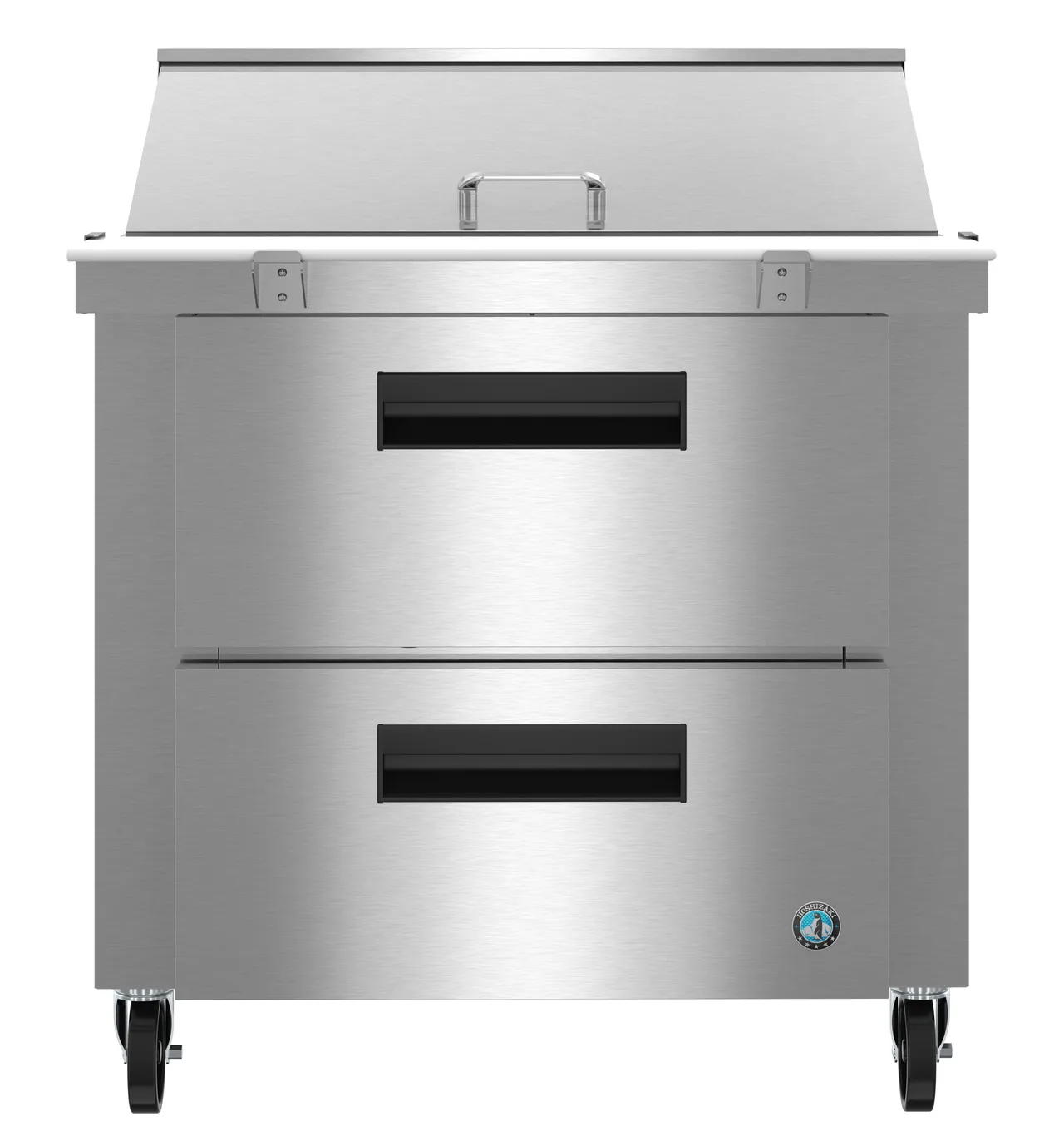 Hoshizaki SR36B-15MD2 36" 2-Drawer Sandwich and Salad Prep Table, 12 Pans, Stainless Steel