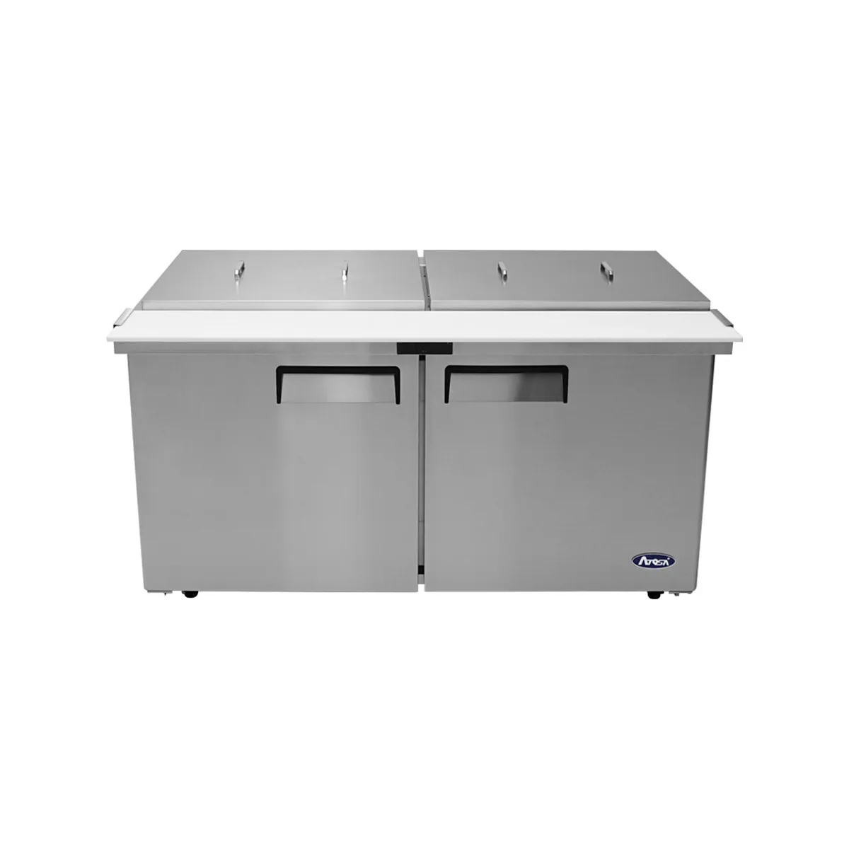 Atosa USA MSF8307GR-NTCV 60" 2-Section Sandwich/Salad Mega Top Prep Table, 17.2 cu. ft.