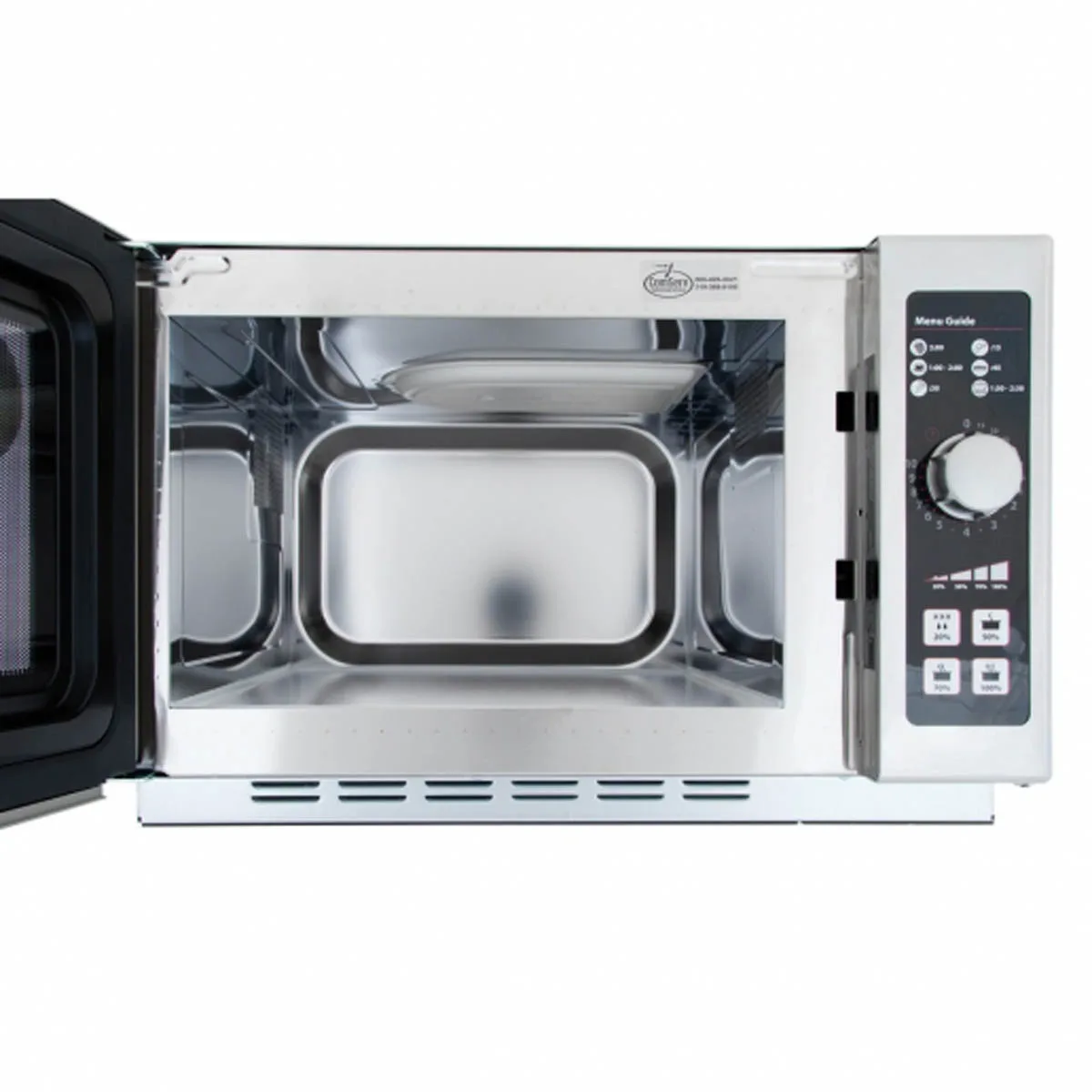 Amana RCS10DSE 1000W Medium Duty Commercial Microwave Oven, 1.2 Cu. Ft., Dial Controls, 120V