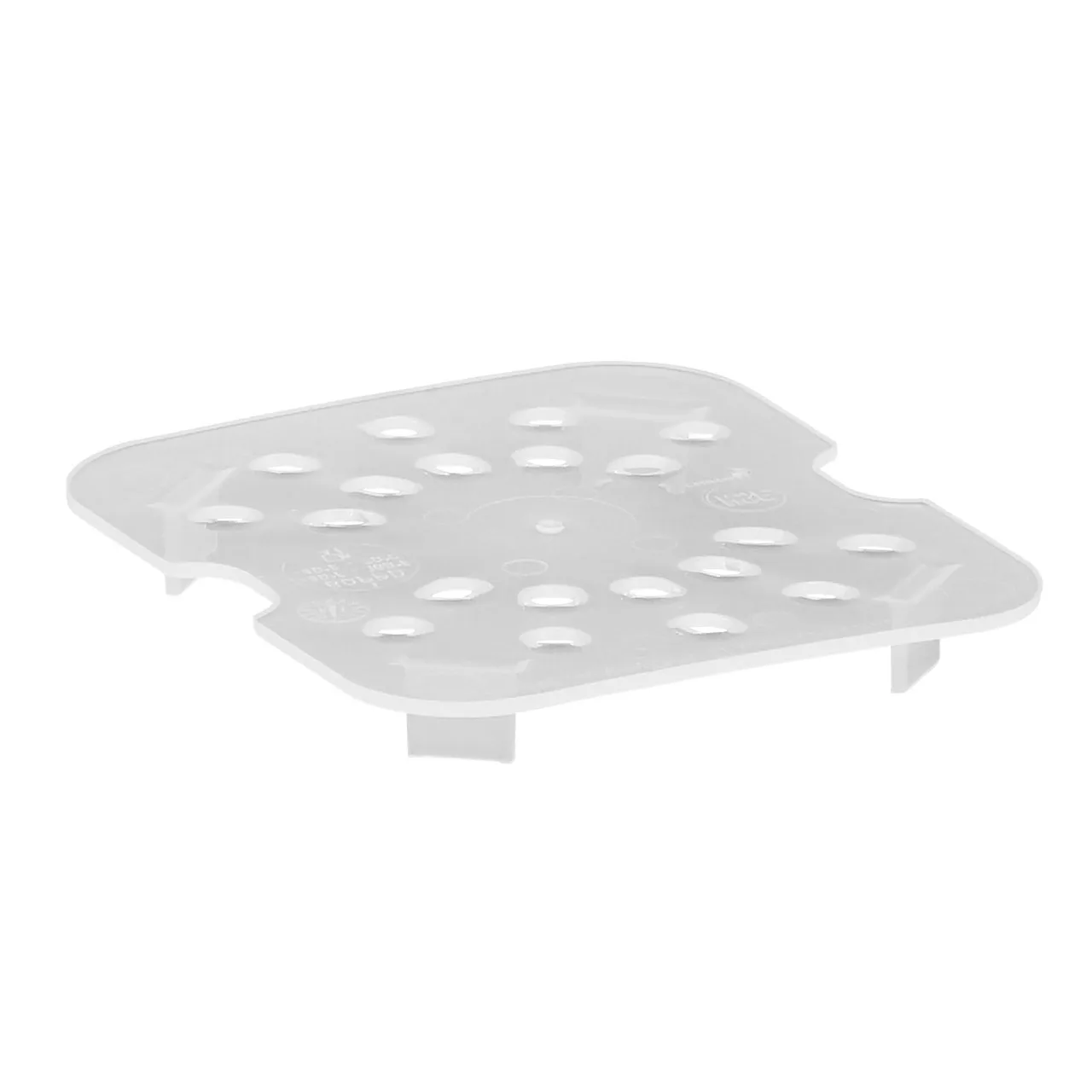 Cambro 60PPD190 Drain Shelf - 1/6 Size, Fits 62/64/66PP, Translucent Polypropylene, NSF‑Approved