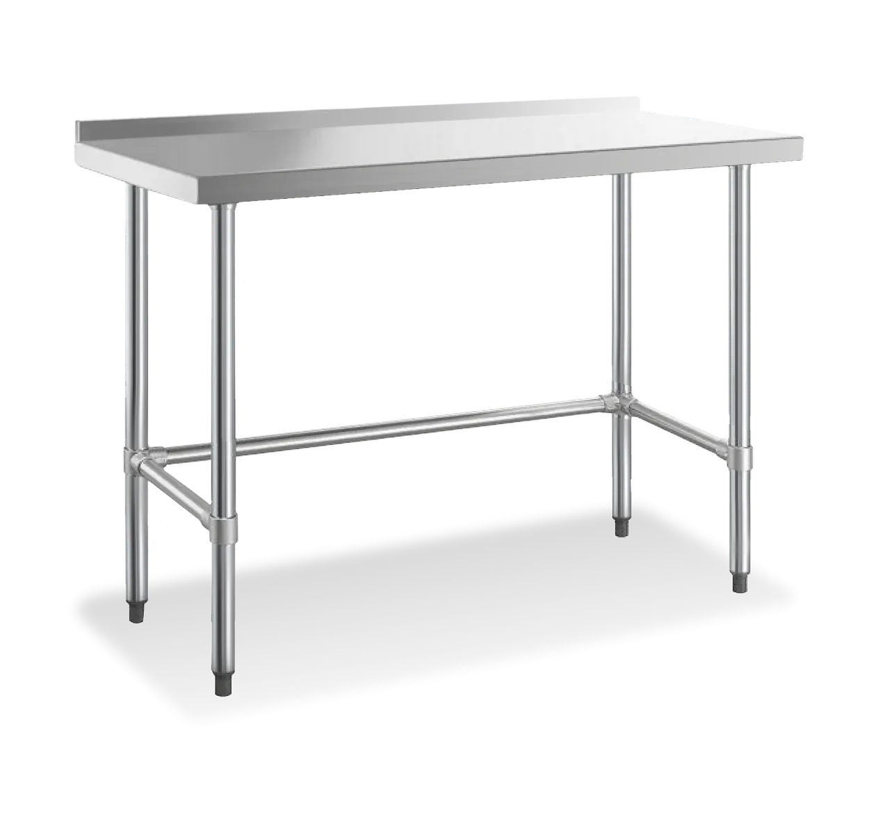 Steel Works SWWTSOB-1872-2R-316 Open Base Worktable, 72"W X 18"D X 34"H