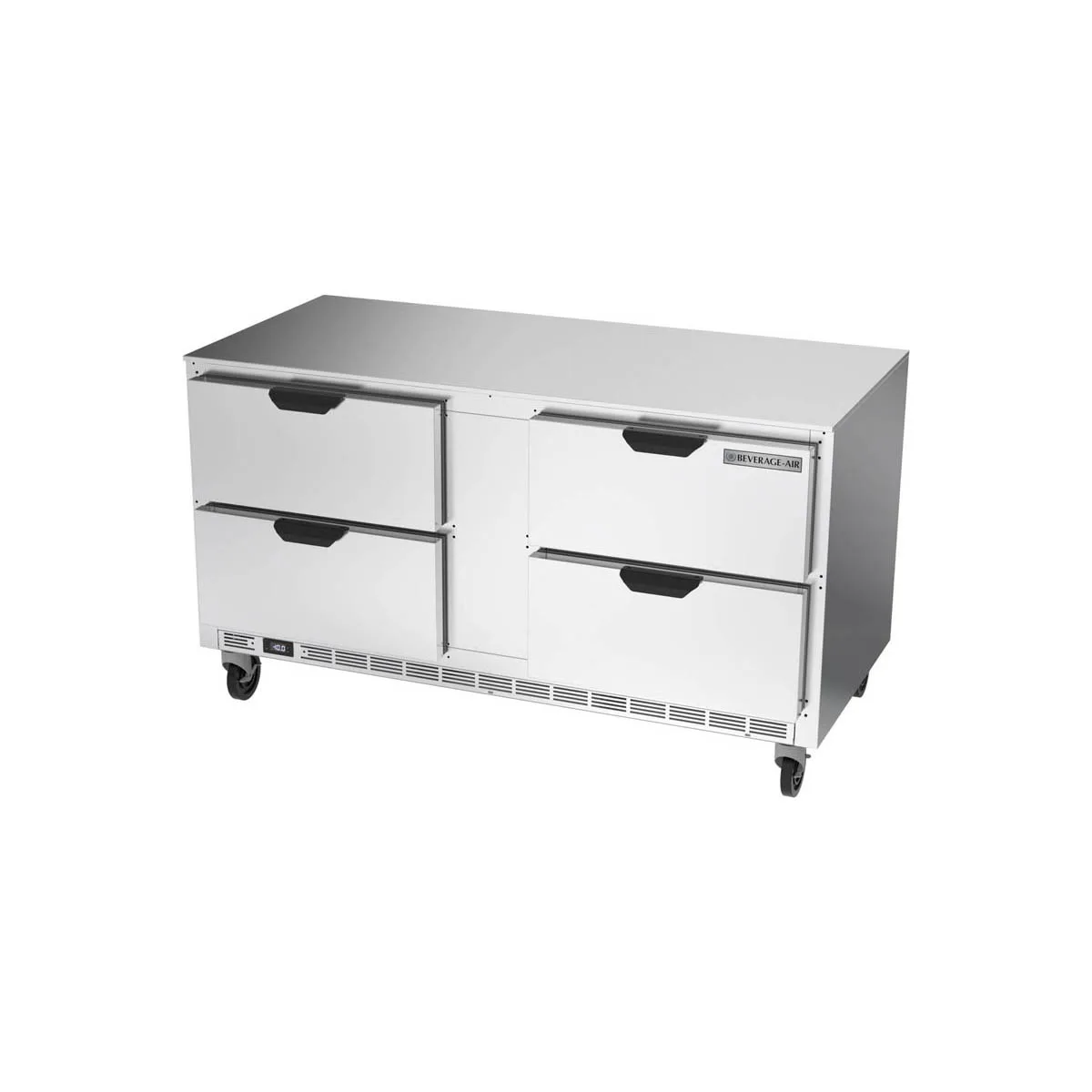 Beverage-Air UCFD60AHC-4 60" 2-Section Undercounter Freezer w/ 4 Drawers, 15.8 cu. ft.