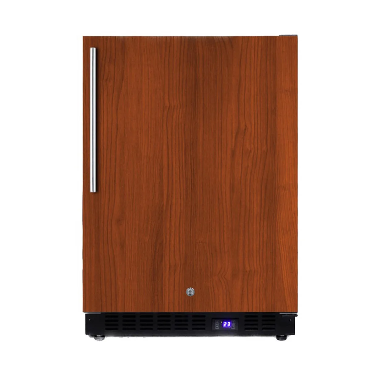 Summit SCFF53BIF Undercounter Freezer in Black, w/ Panel Ready Door, 4.7 cu. ft.