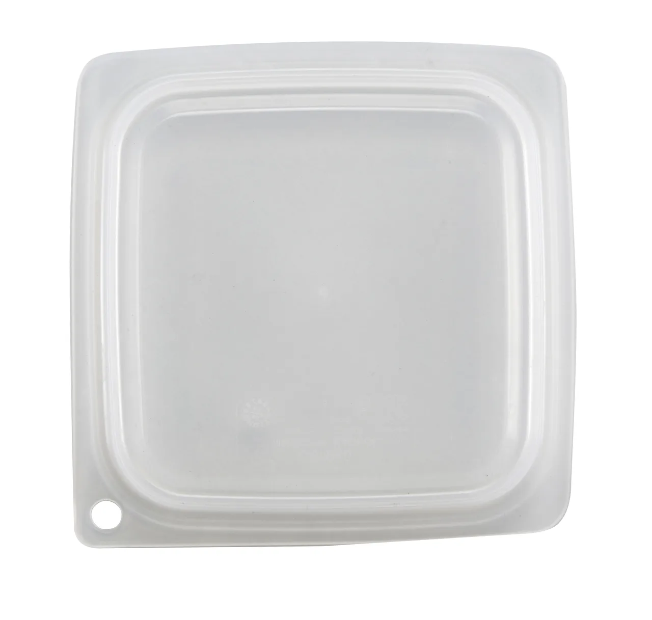 Cambro SFC1FPPP190 Cover – 1‑Quart FreshPro Container, Clear/Translucent Polyethylene, NSF